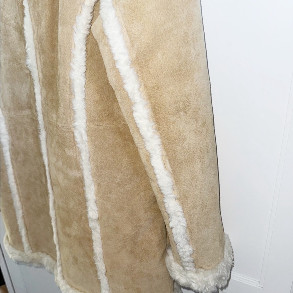 Wilsons Leather Tan and Cream Jacket - Picture 10 of 16